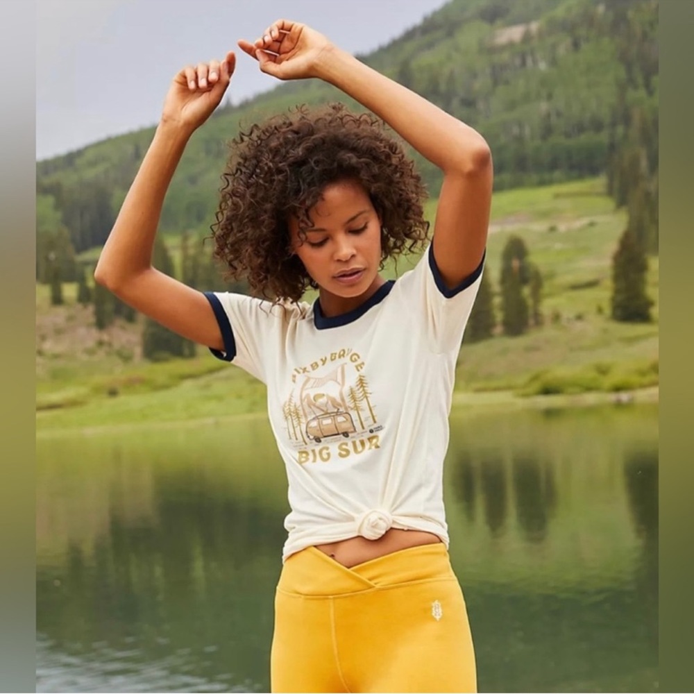 • Free People x Parks Project | Big Sur Ringer Tee - Picture 1 of 4